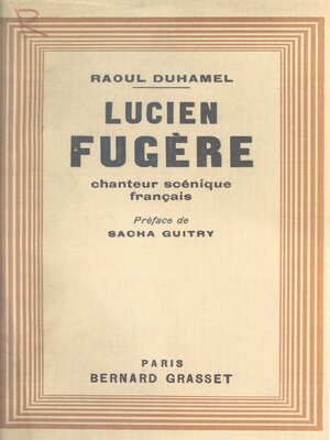 cover image of Lucien Fugère